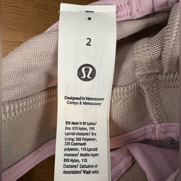Lululemon Flow Y Wrap-Front High-Neck Bra - Picture 4 of 6